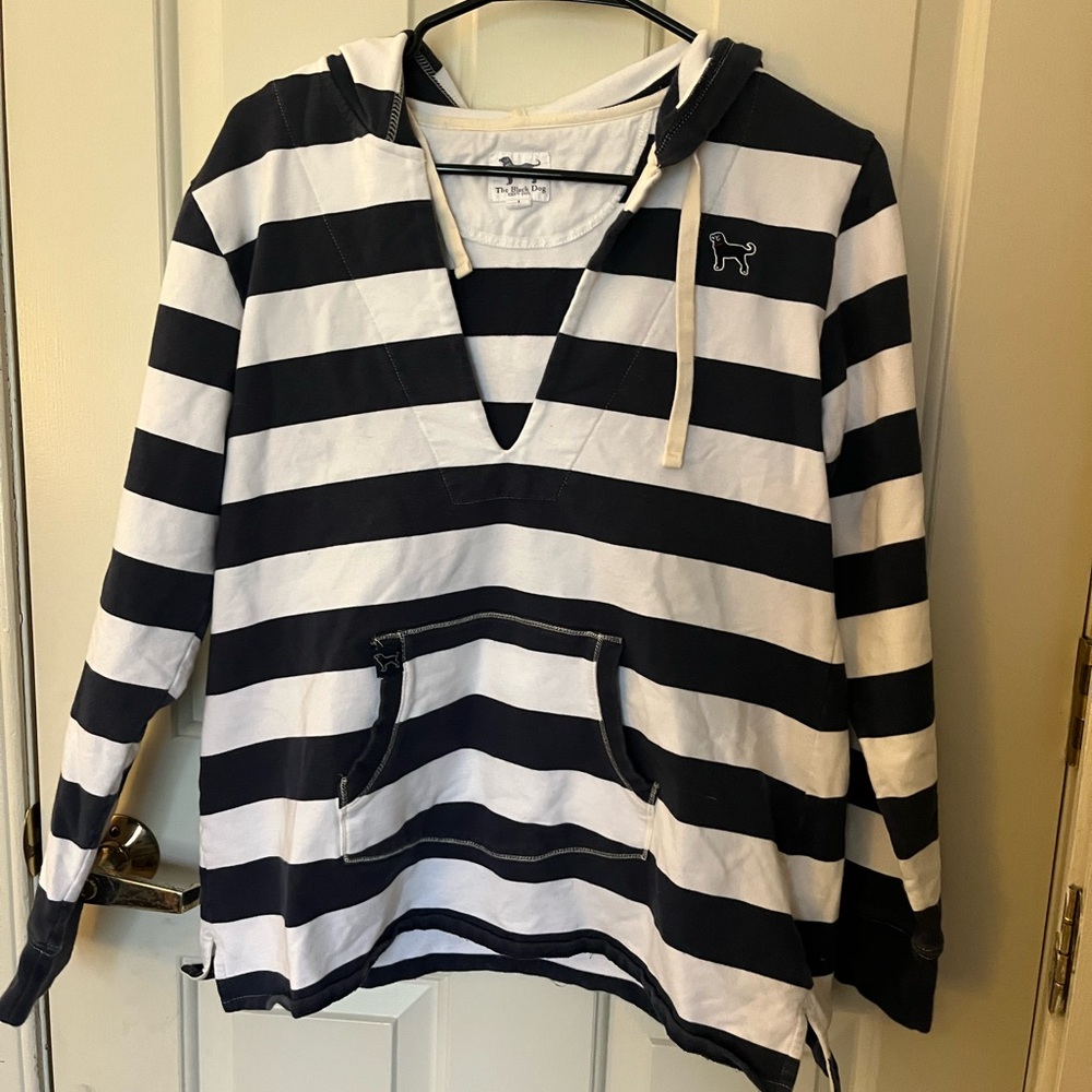 The Black Dog Striped sweatshirt